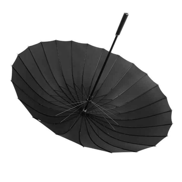 24骨加大雨伞男士长柄伞直柄超大号双人加固学生晴雨两用防风伞