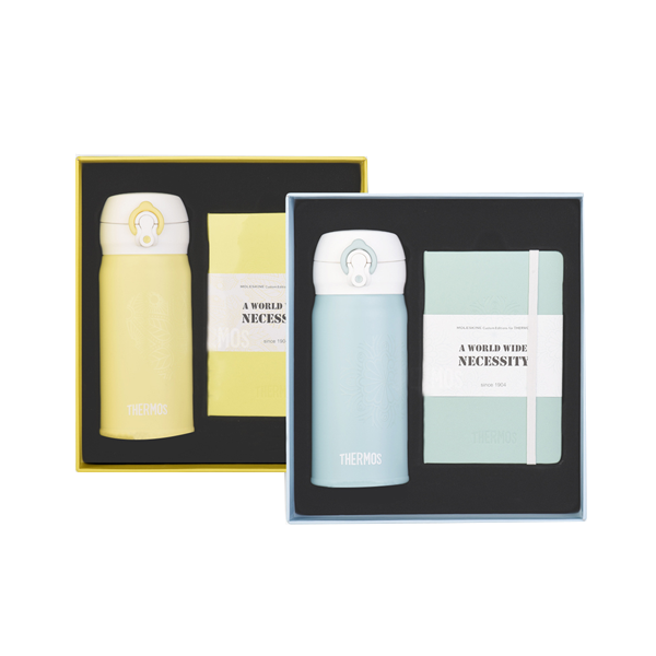 膳魔师（THERMOS） 定制新年生日礼盒送人实用保温套装 350ml