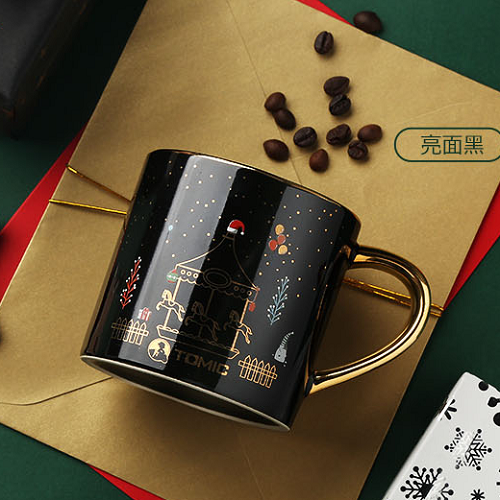 特美刻（TOMIC）玻璃杯 双层玻璃杯男女士便携过滤水杯子茶水分离创意