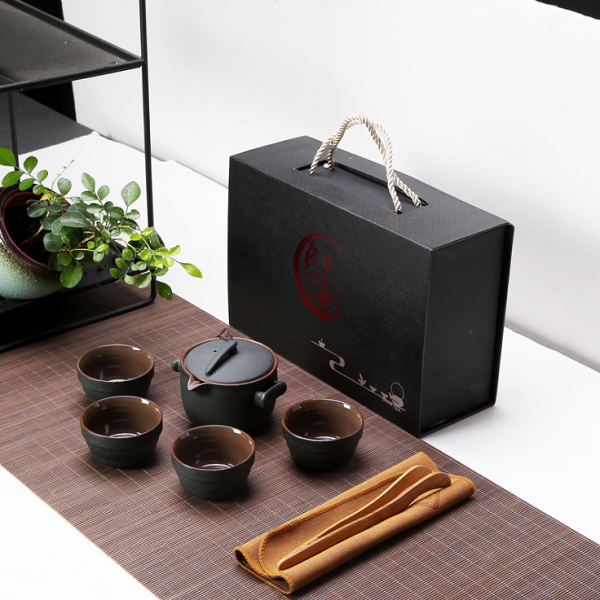 商务年会活动礼品套装定制logo陶瓷茶具创意伴手礼广告促销礼盒
