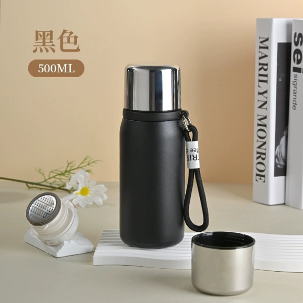 新款316L便携不锈钢保温杯男女儿童学生水杯焖茶杯大容量水杯