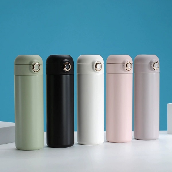 316弹跳盖保温杯男女士学生便携水杯可爱随行杯子ins风轻奢弹跳杯